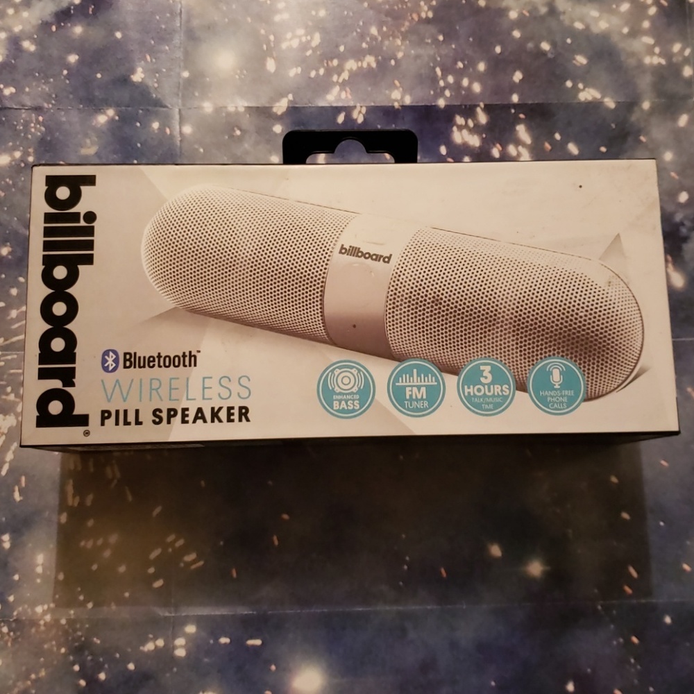 Billboard Bluetooth Wireless Pill Speaker